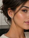 Dazzle Radiance Hoop Earrings