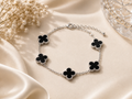 Midnight Clover Luxe Bracelet