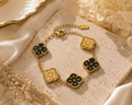 Gold Clover Luxe Bracelet