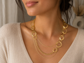Celestial Circle Layered Necklace